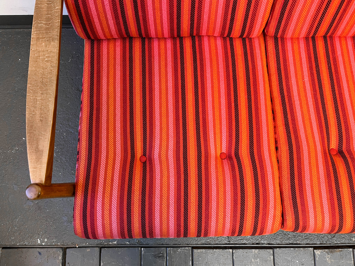 elegantes mid-century sofa Y212_0302