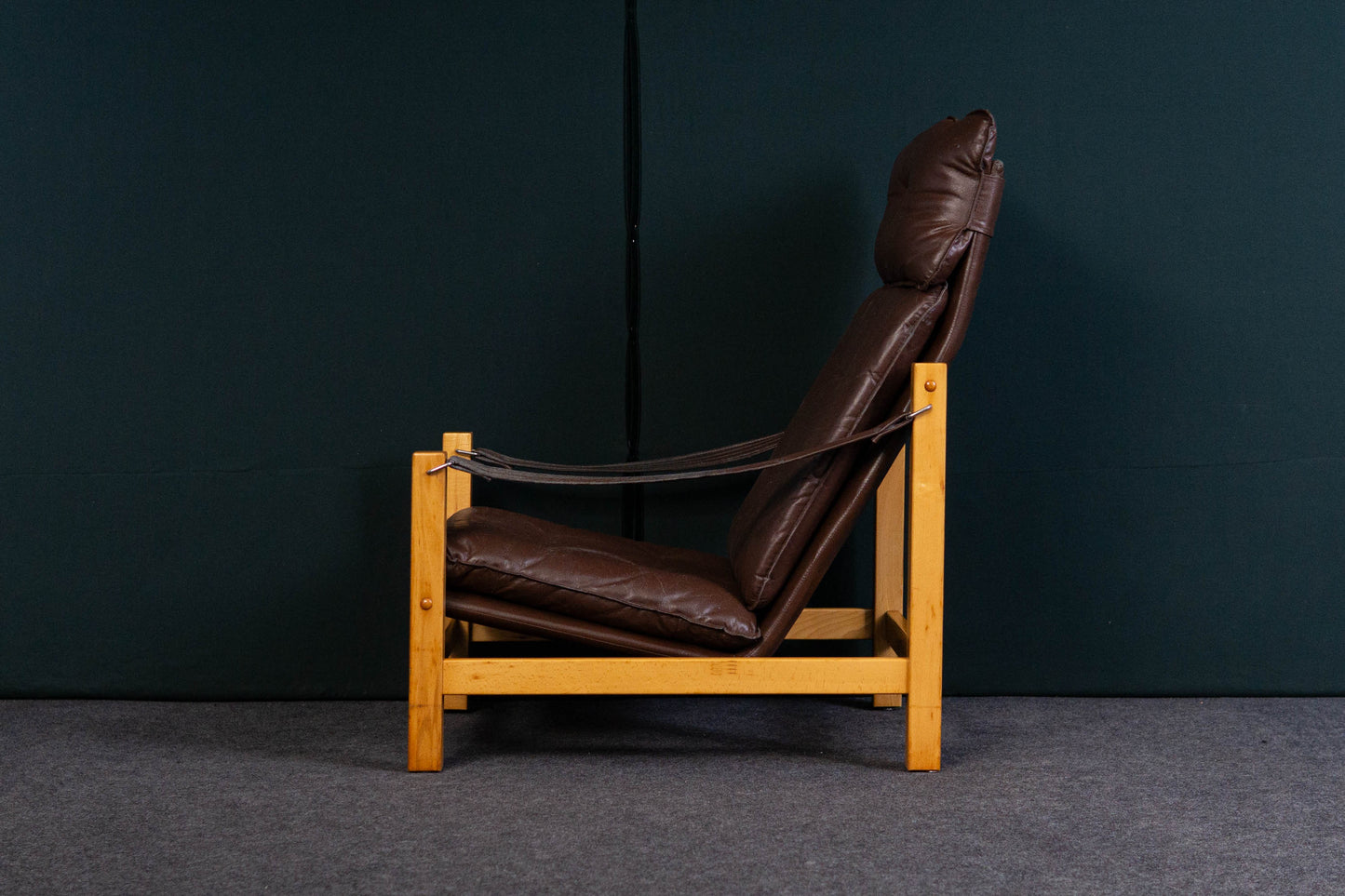 ledersessel mit ottoman Y201_0401