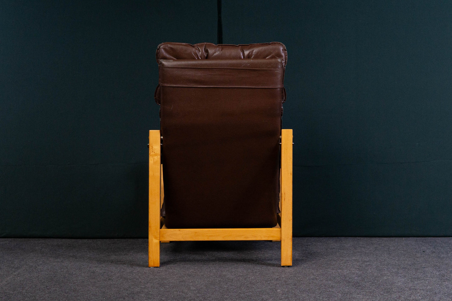 ledersessel mit ottoman Y201_0401