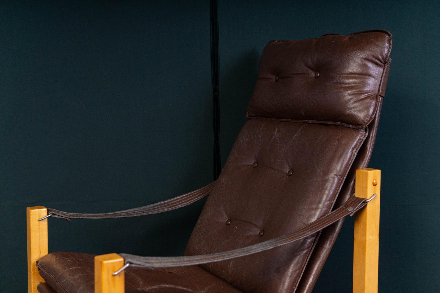 ledersessel mit ottoman Y201_0401