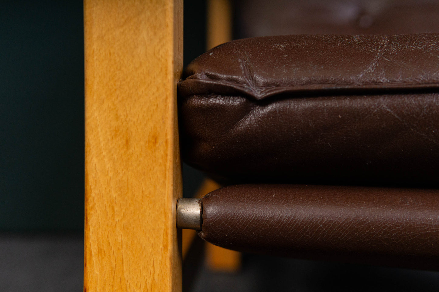 ledersessel mit ottoman Y201_0401