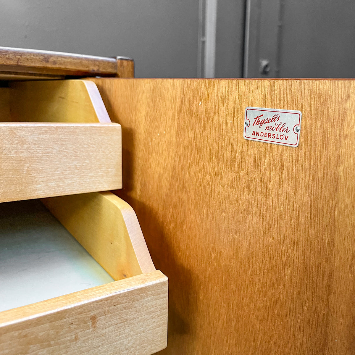 mid-century highboard in teak - 1960er jahre