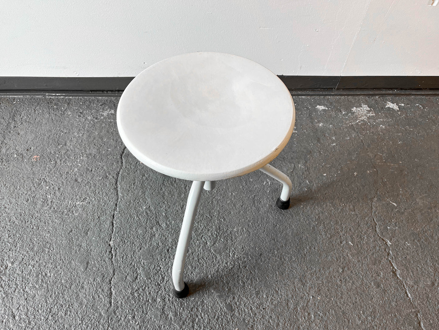 industriehocker in weiß Y205_1206