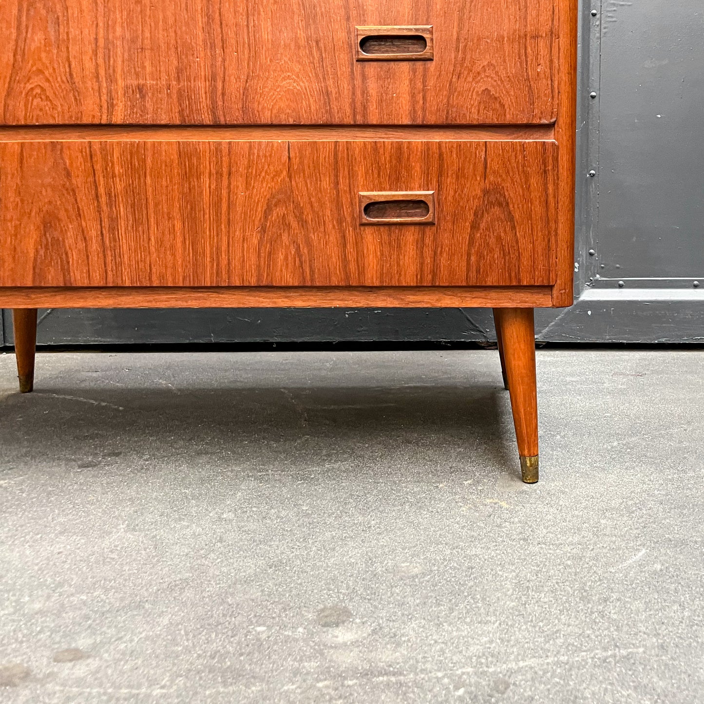 teak kommode, 1960er, 88cm