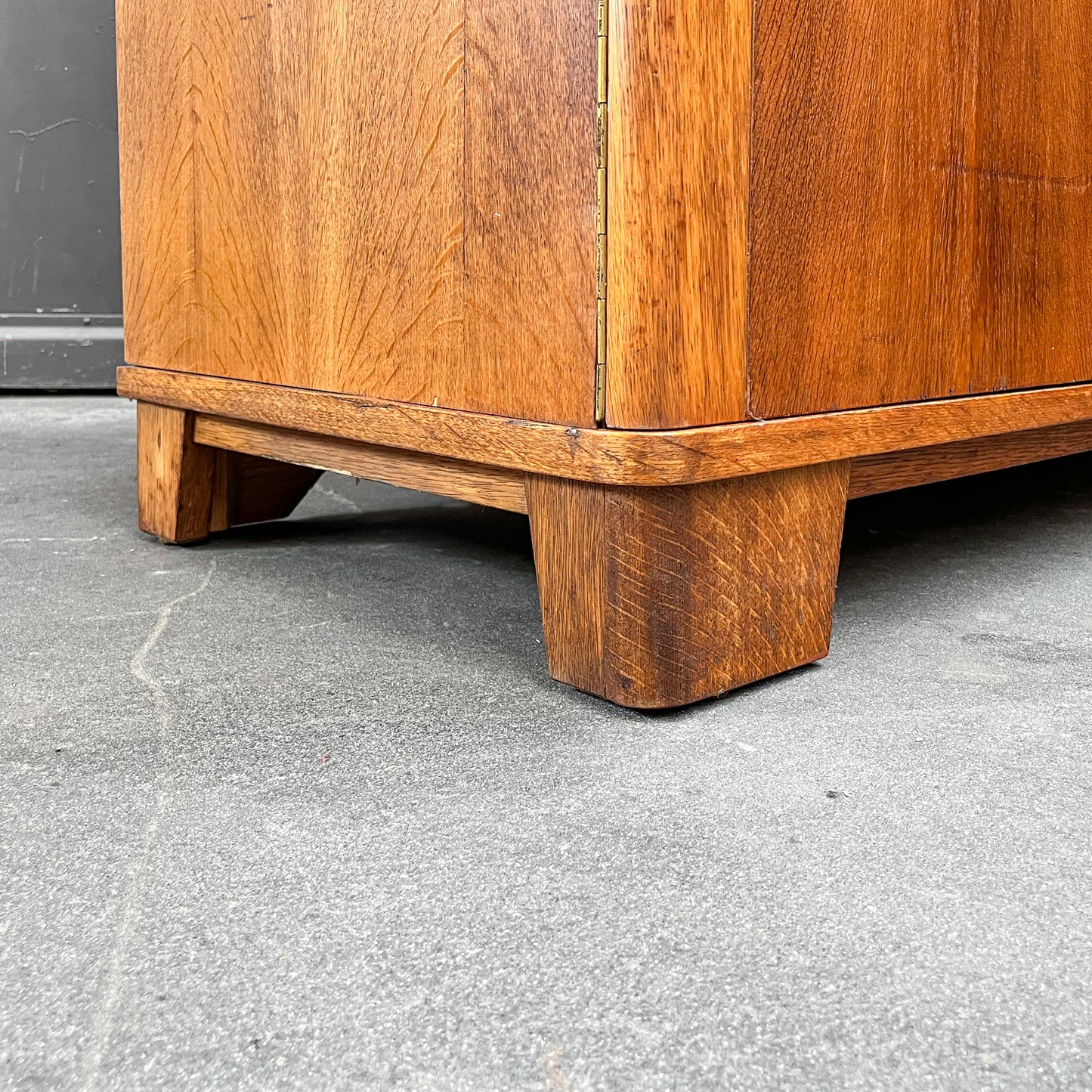 mid-century kleiderschrank in eiche - 1960er jahre