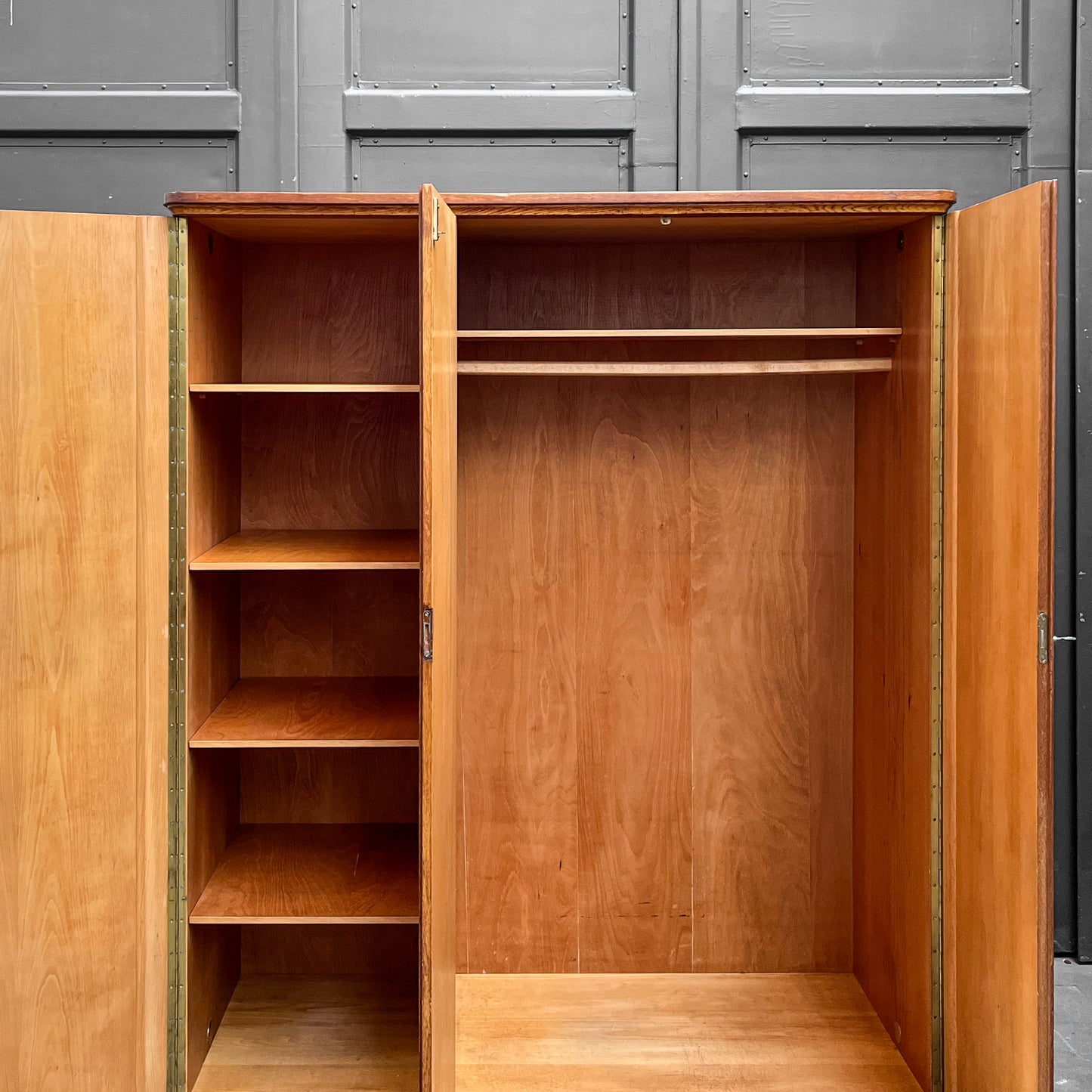 mid-century kleiderschrank in eiche - 1960er jahre
