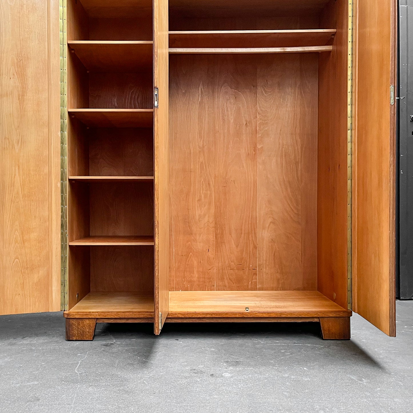 mid-century kleiderschrank in eiche - 1960er jahre