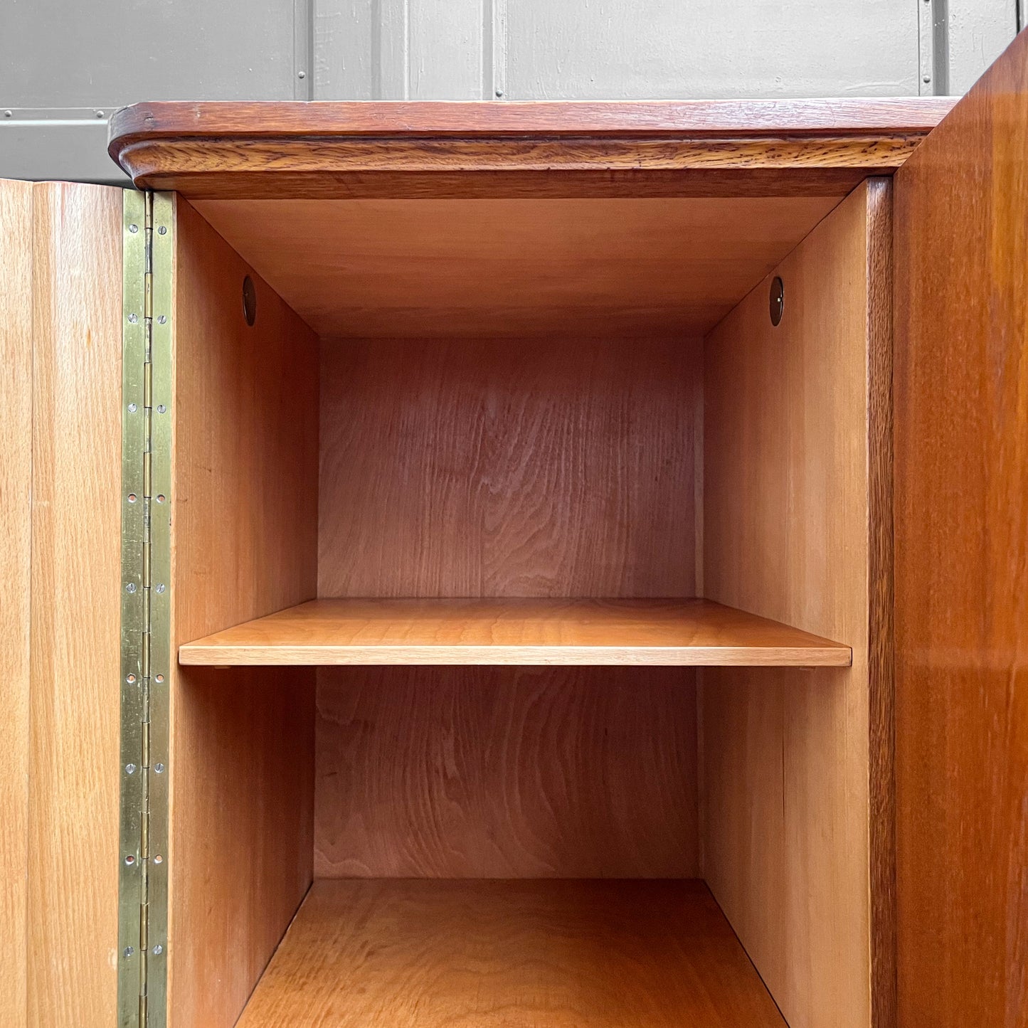 mid-century kleiderschrank in eiche - 1960er jahre