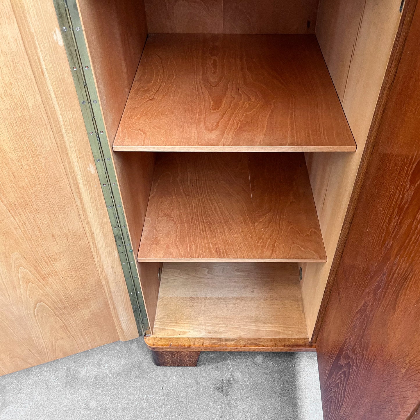 mid-century kleiderschrank in eiche - 1960er jahre