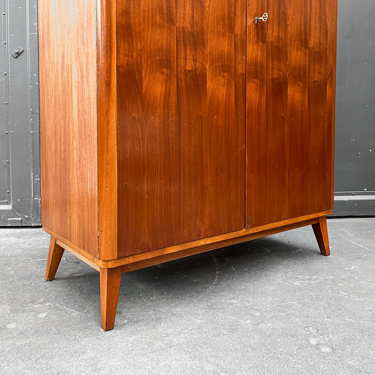 mid-century schrank in mahagoni - 1960er jahre