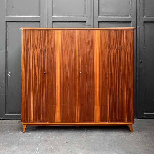 mid-century kleiderschrank in mahagoni - 1960er jahre