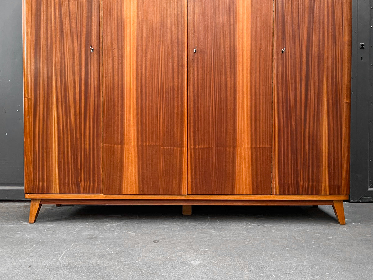 mid-century kleiderschrank in mahagoni - 1960er jahre