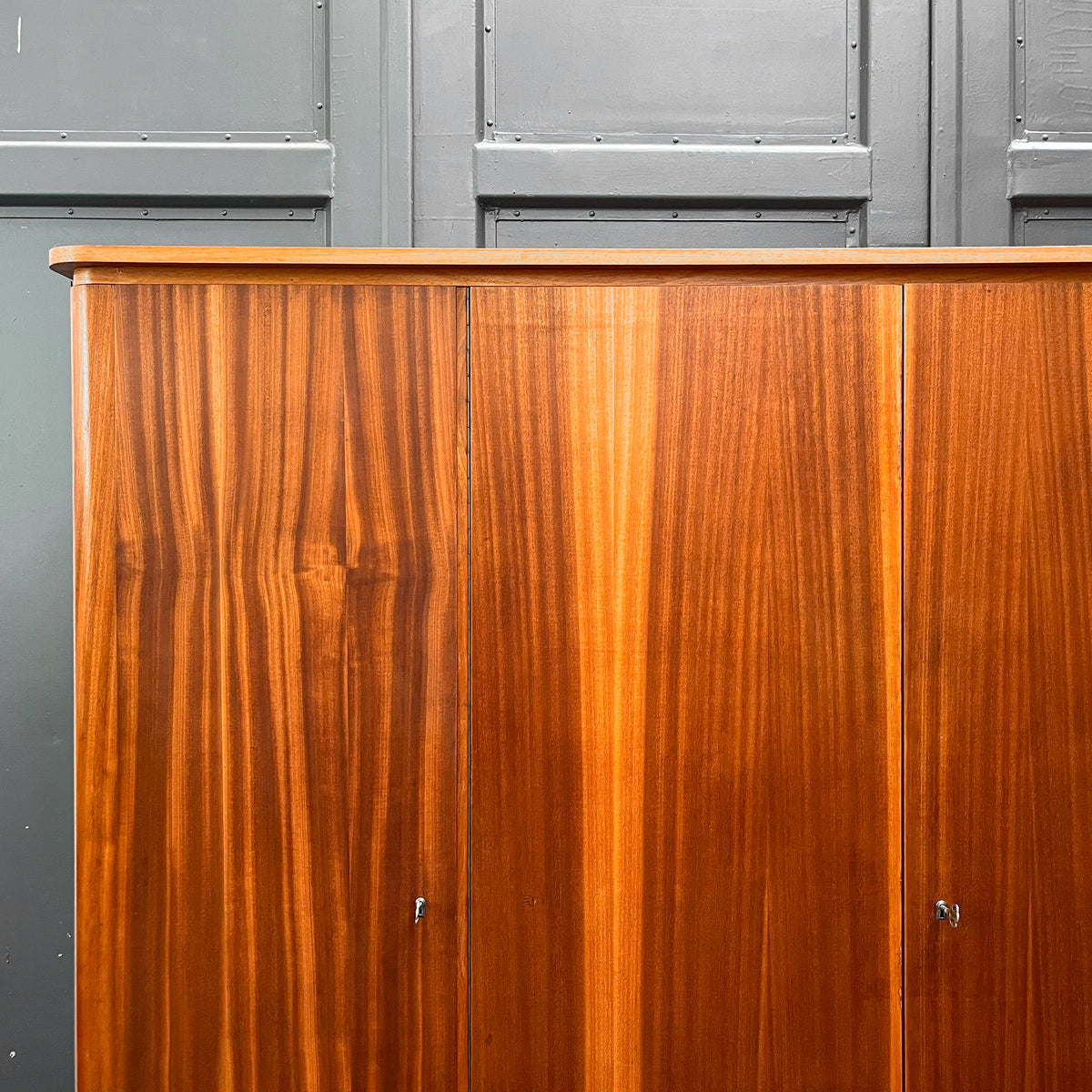mid-century kleiderschrank in mahagoni - 1960er jahre