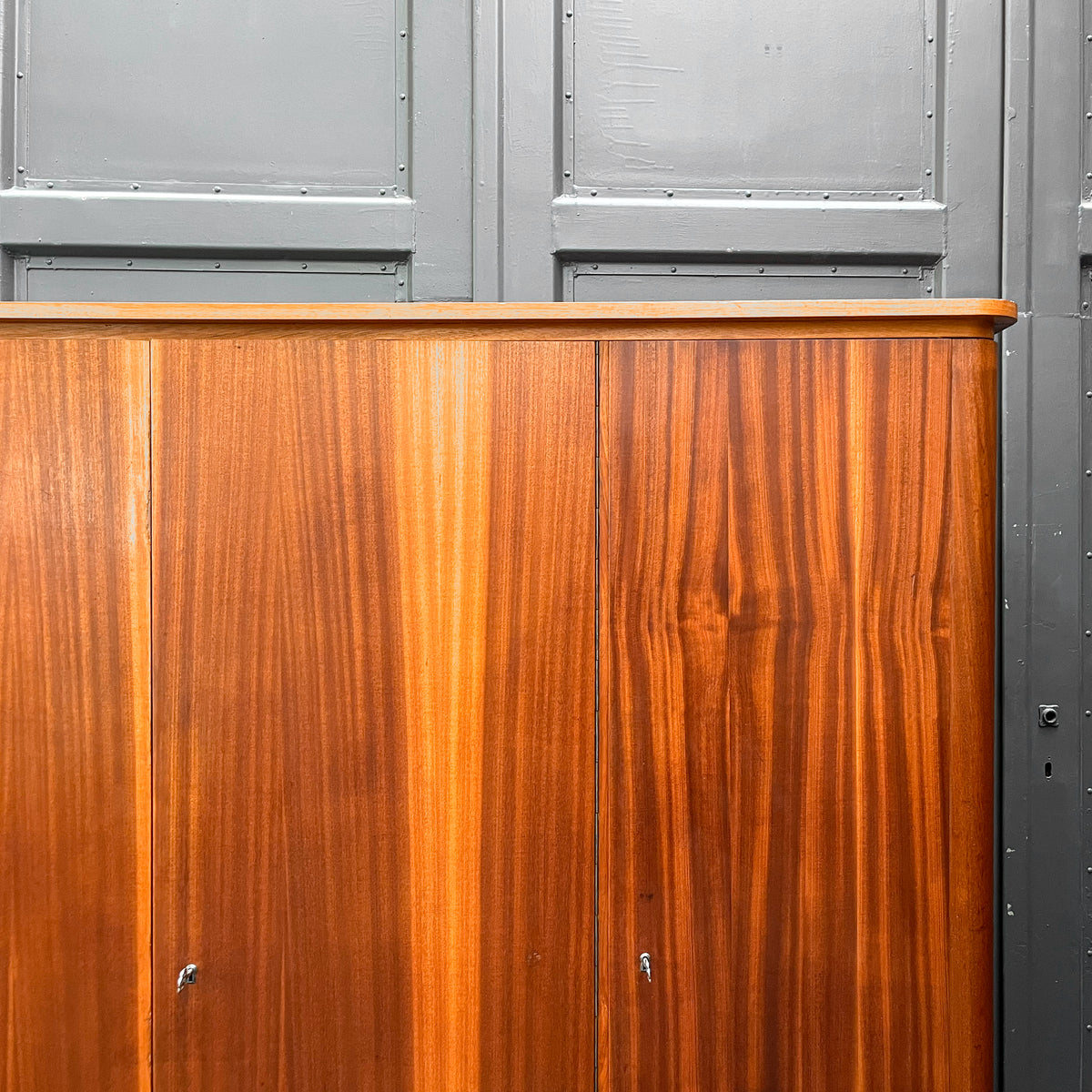 mid-century kleiderschrank in mahagoni - 1960er jahre