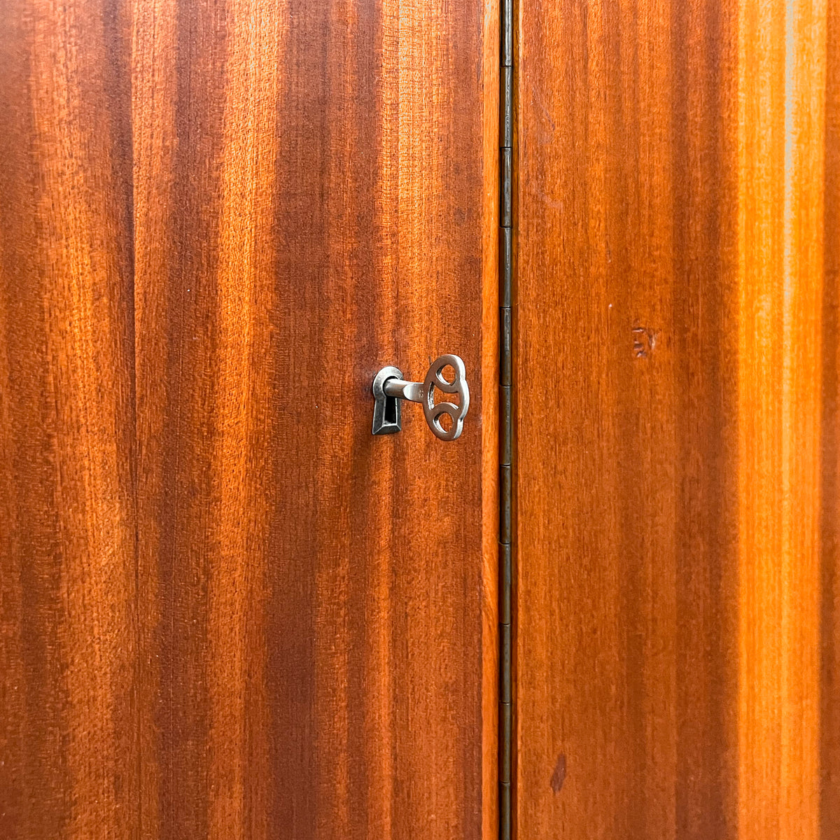 mid-century kleiderschrank in mahagoni - 1960er jahre