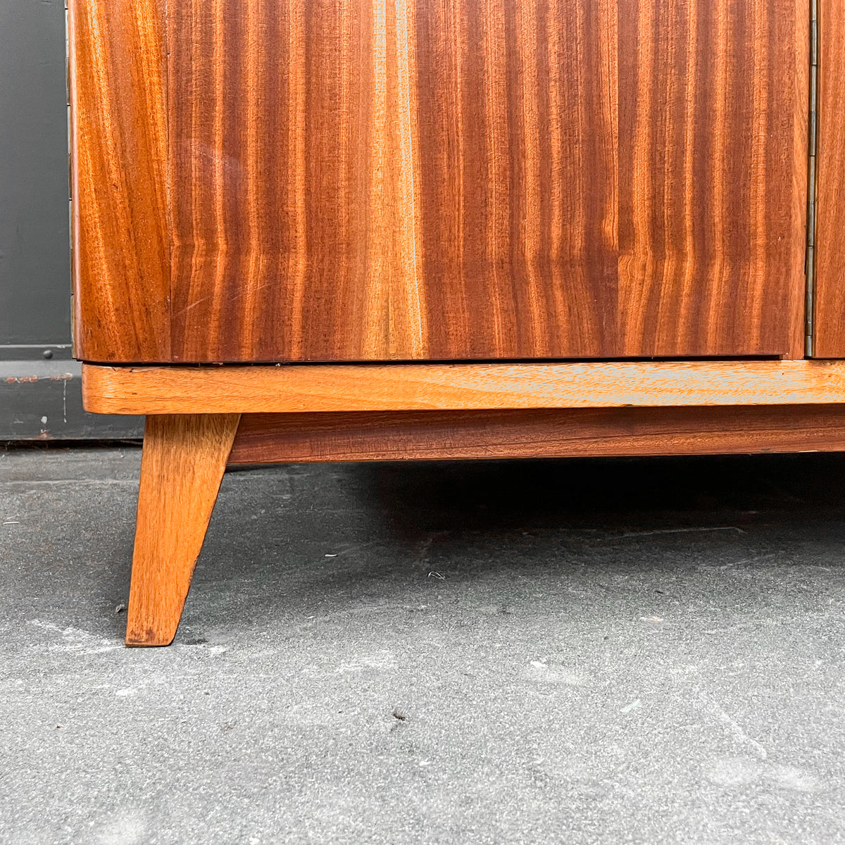 mid-century kleiderschrank in mahagoni - 1960er jahre