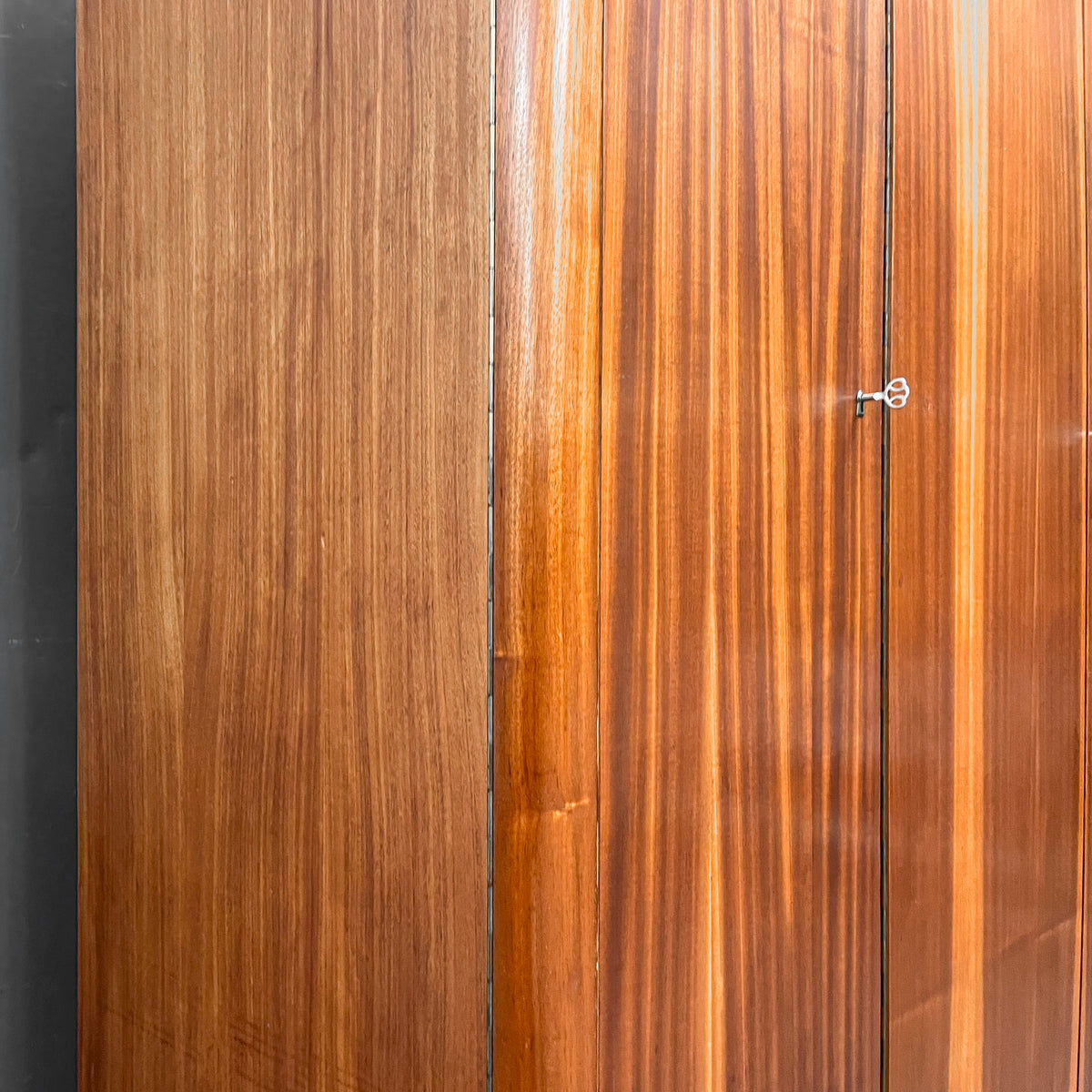 mid-century kleiderschrank in mahagoni - 1960er jahre