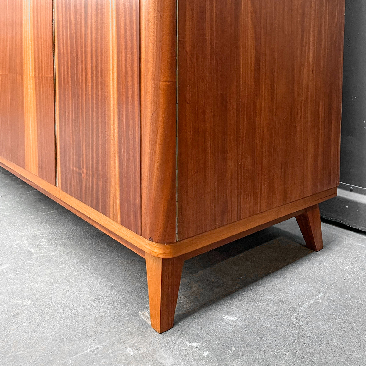 mid-century kleiderschrank in mahagoni - 1960er jahre