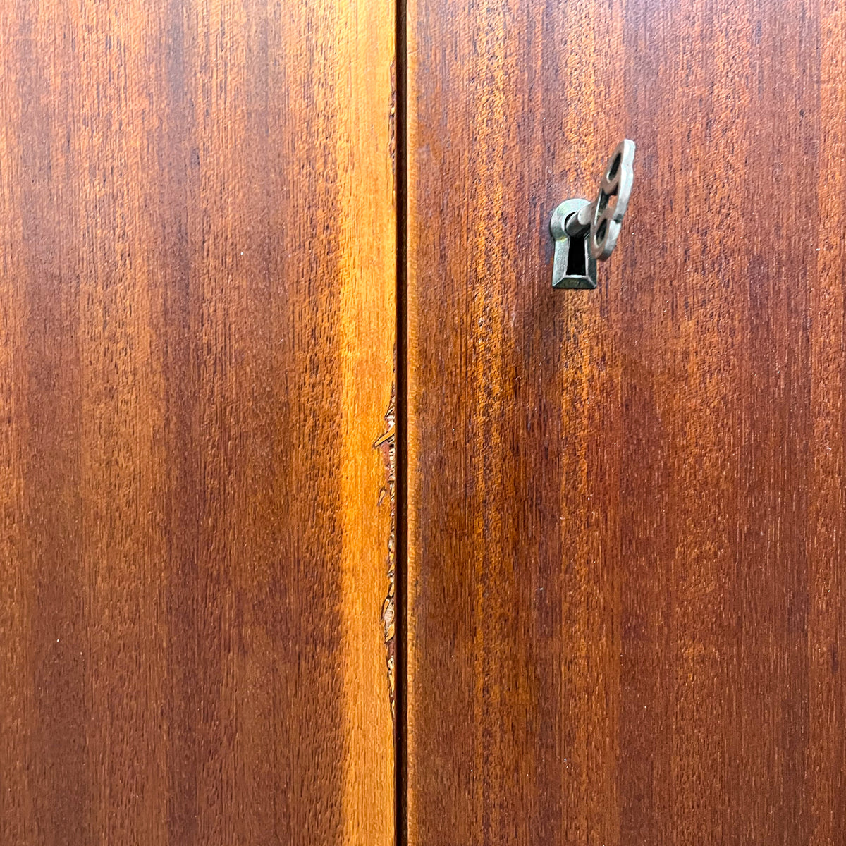 mid-century kleiderschrank in mahagoni - 1960er jahre