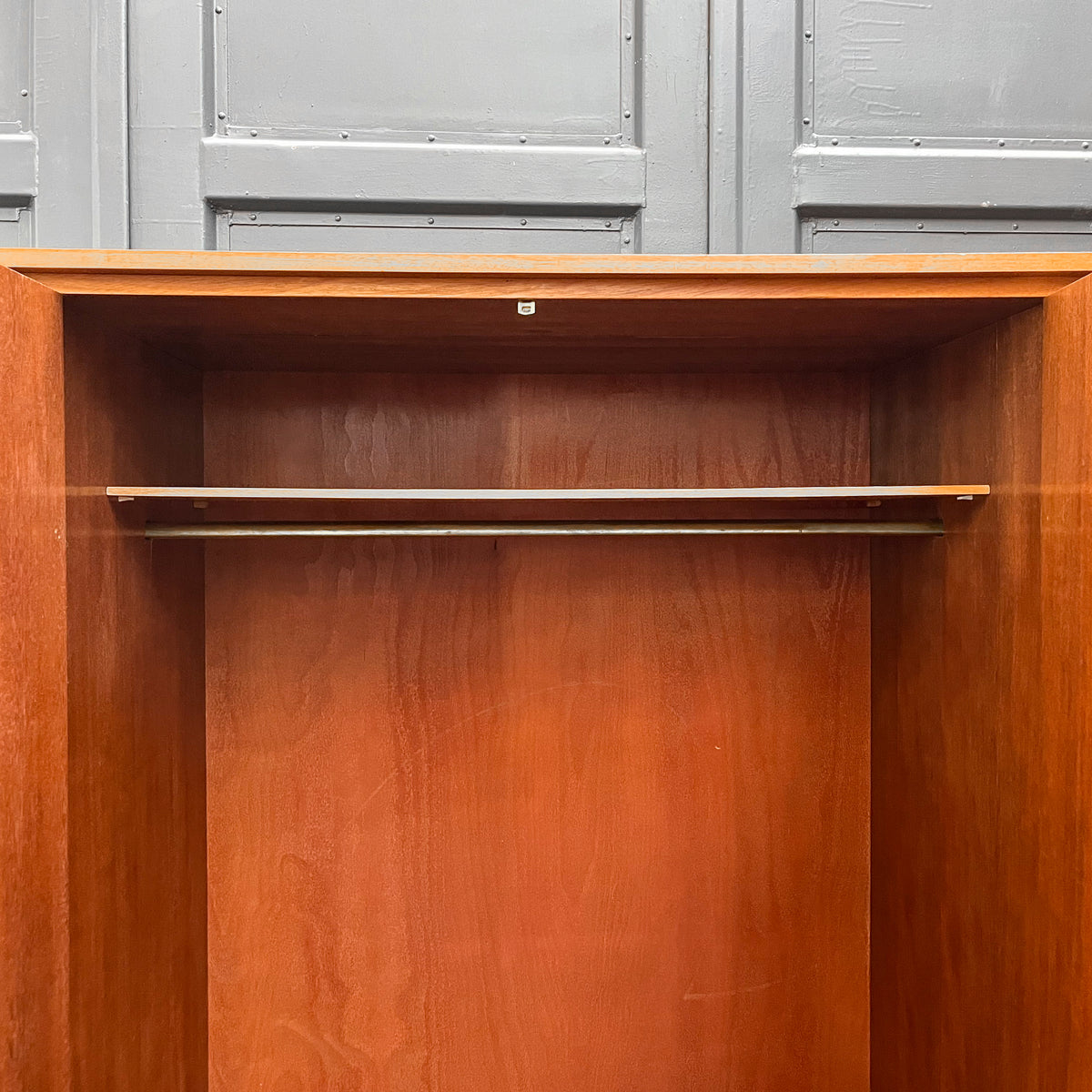mid-century kleiderschrank in mahagoni - 1960er jahre