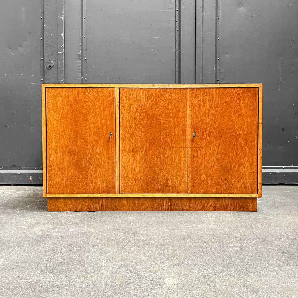 kleines sideboard in eiche - 1960er jahre, 120cm breite
