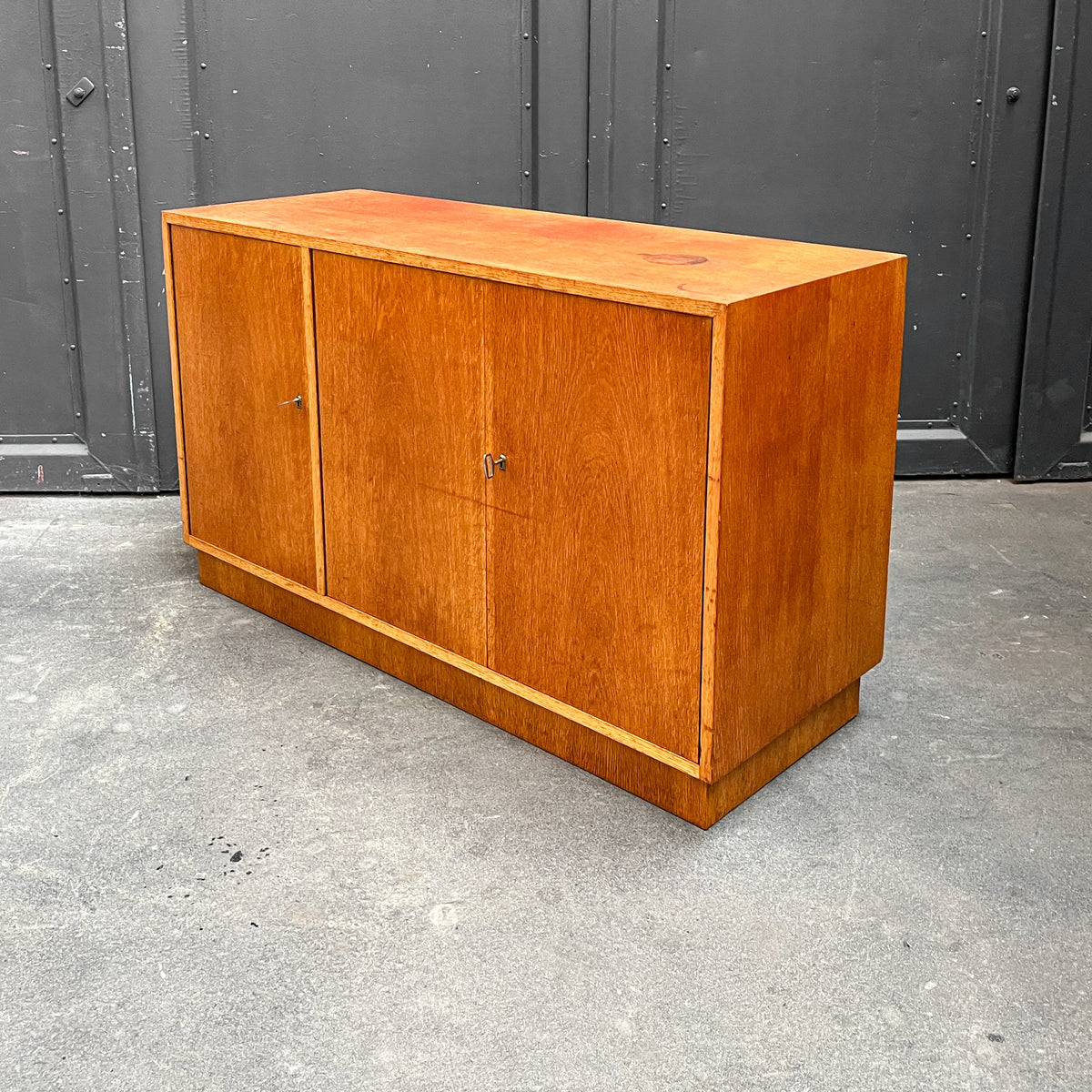 kleines sideboard in eiche - 1960er jahre, 120cm breite