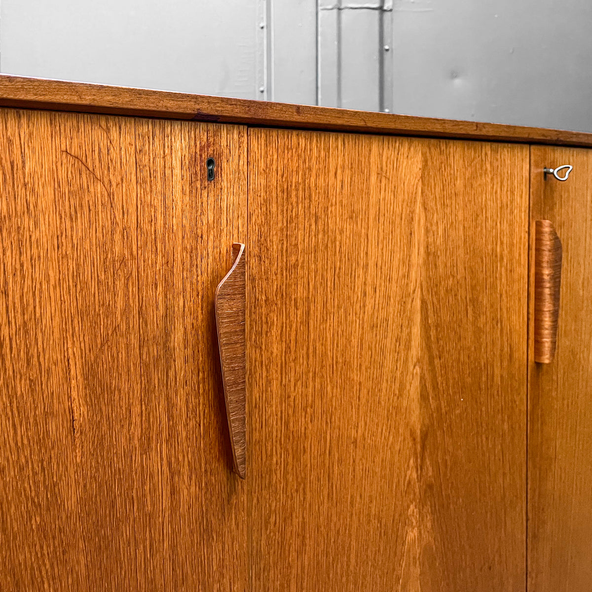 mid-century highboard in teak - 1960er jahre