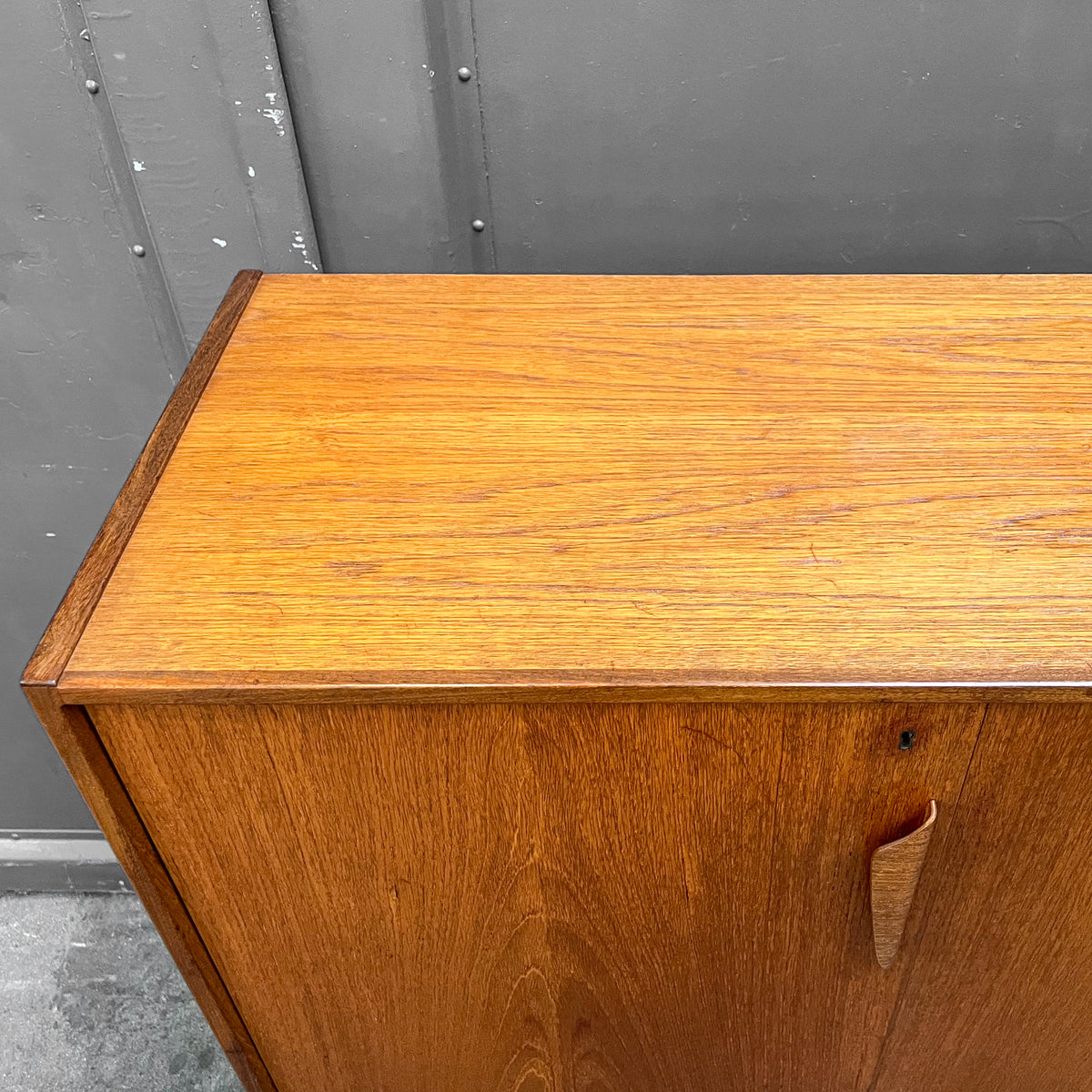 mid-century highboard in teak - 1960er jahre