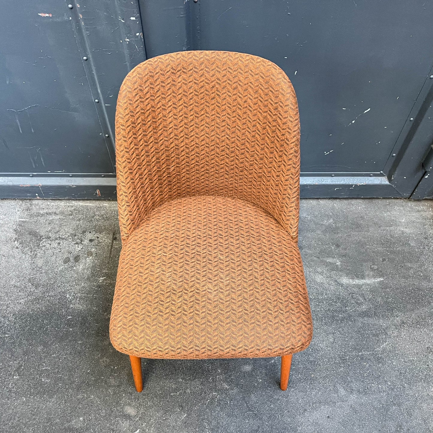 schlichte 4er set stühle, 1960er/70er jahre - mid-century DDR stuhl chairs lounge cocktailsessel sessel Y311_1201