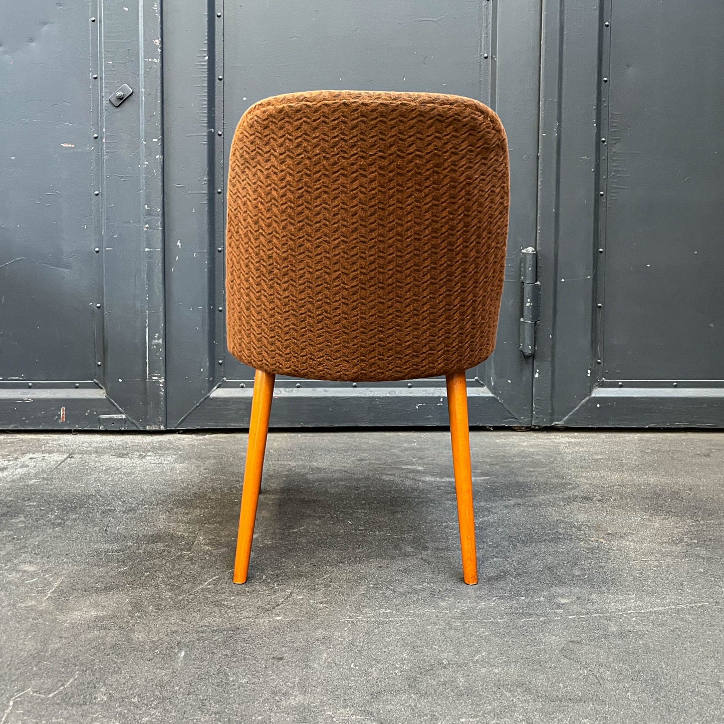 schlichte 4er set stühle, 1960er/70er jahre - mid-century DDR stuhl chairs lounge cocktailsessel sessel Y311_1201