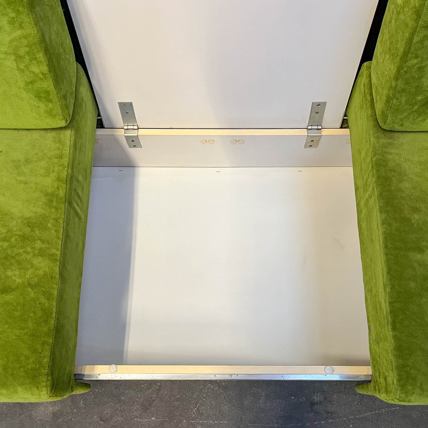 schwedisches loungesofa, 1980er jahre - mid-century schlafsofa sofa sessel lounge cocktailsessel chair Y311_2601