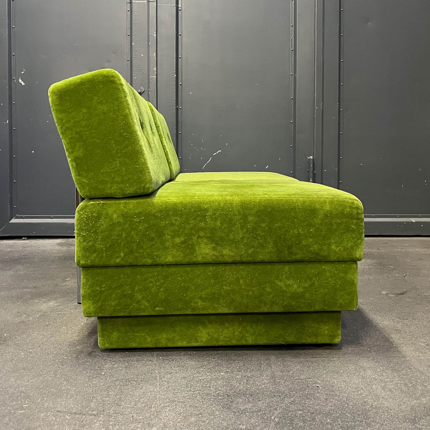 schwedisches loungesofa, 1980er jahre - mid-century schlafsofa sofa sessel lounge cocktailsessel chair Y311_2601