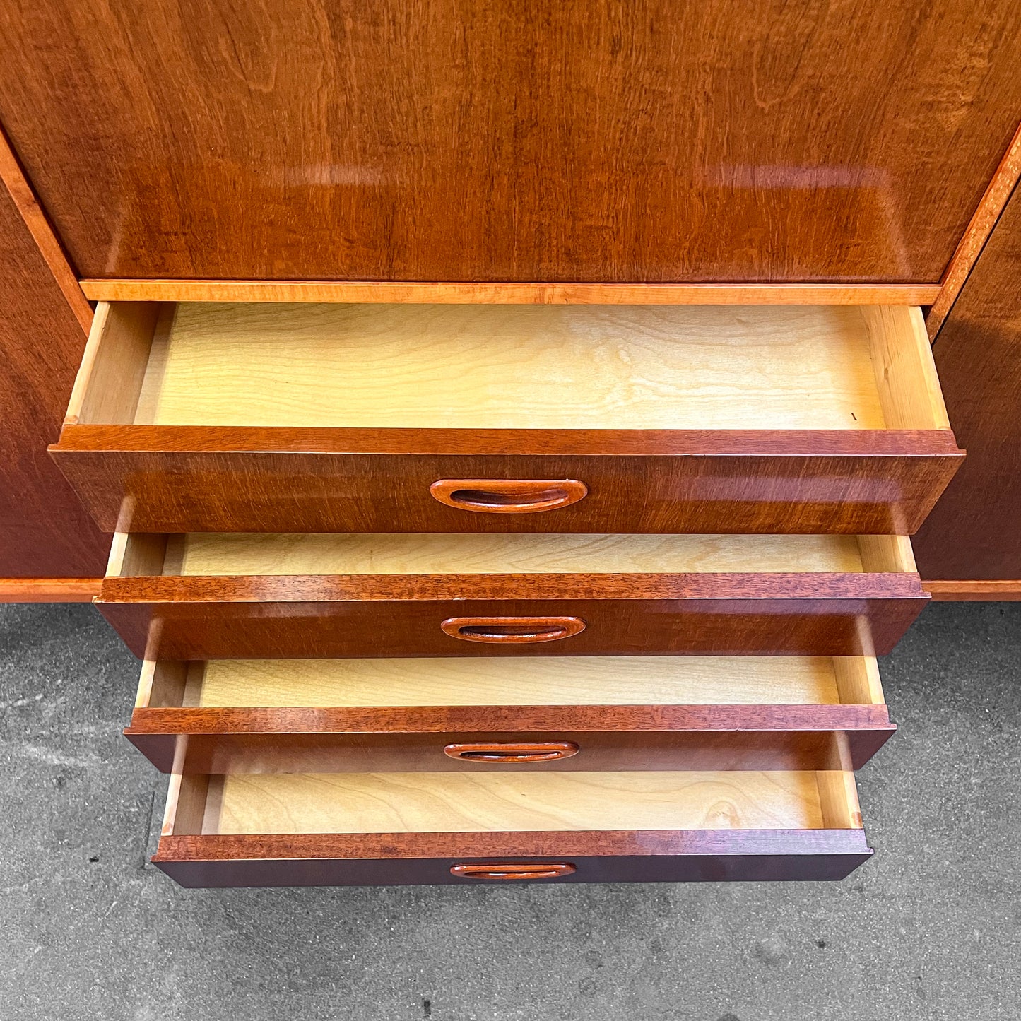 wunderschönes mid-century highboard