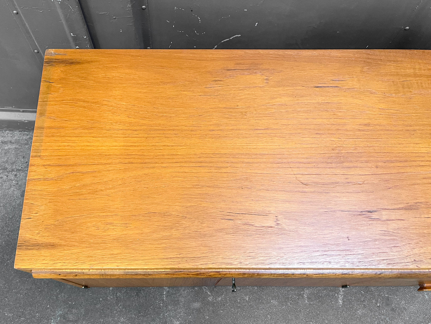 teak regalschrank, 1960er jahre, 115cm