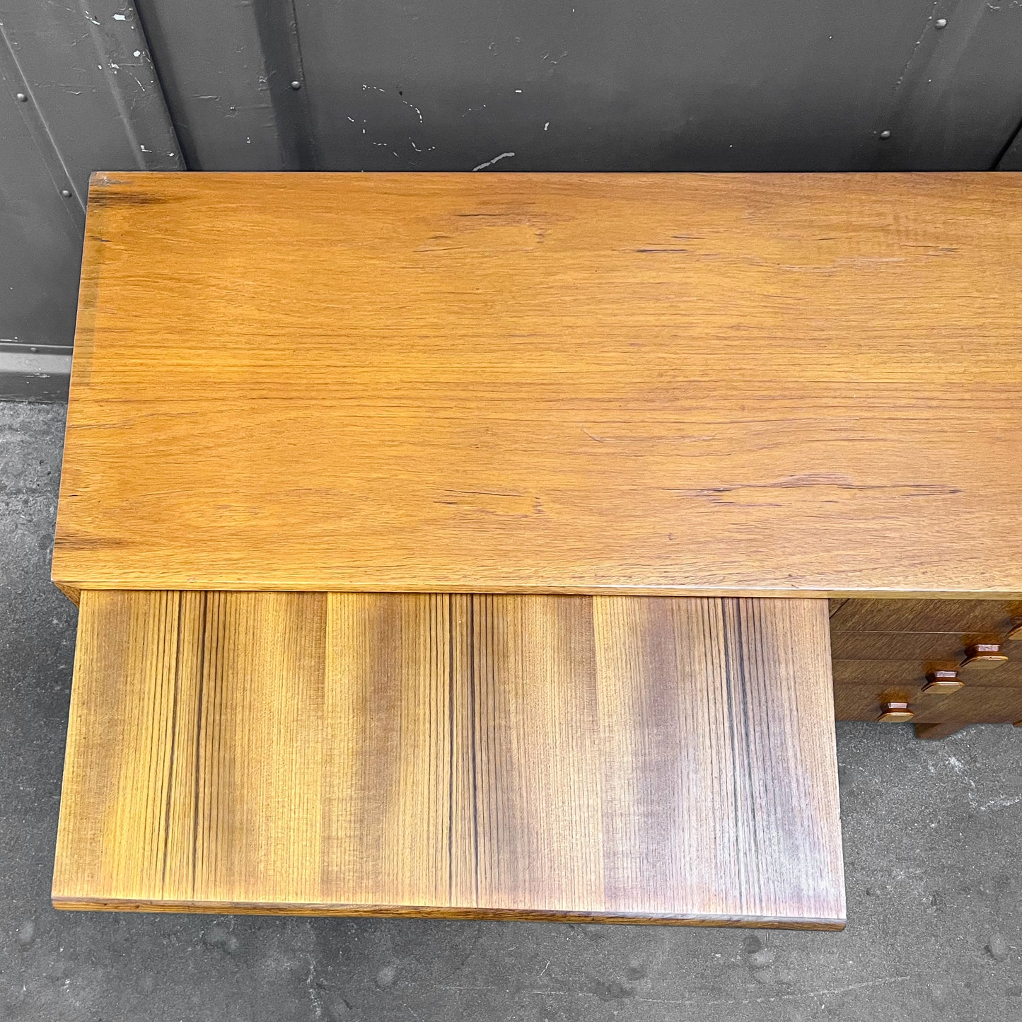 teak regalschrank, 1960er jahre, 115cm