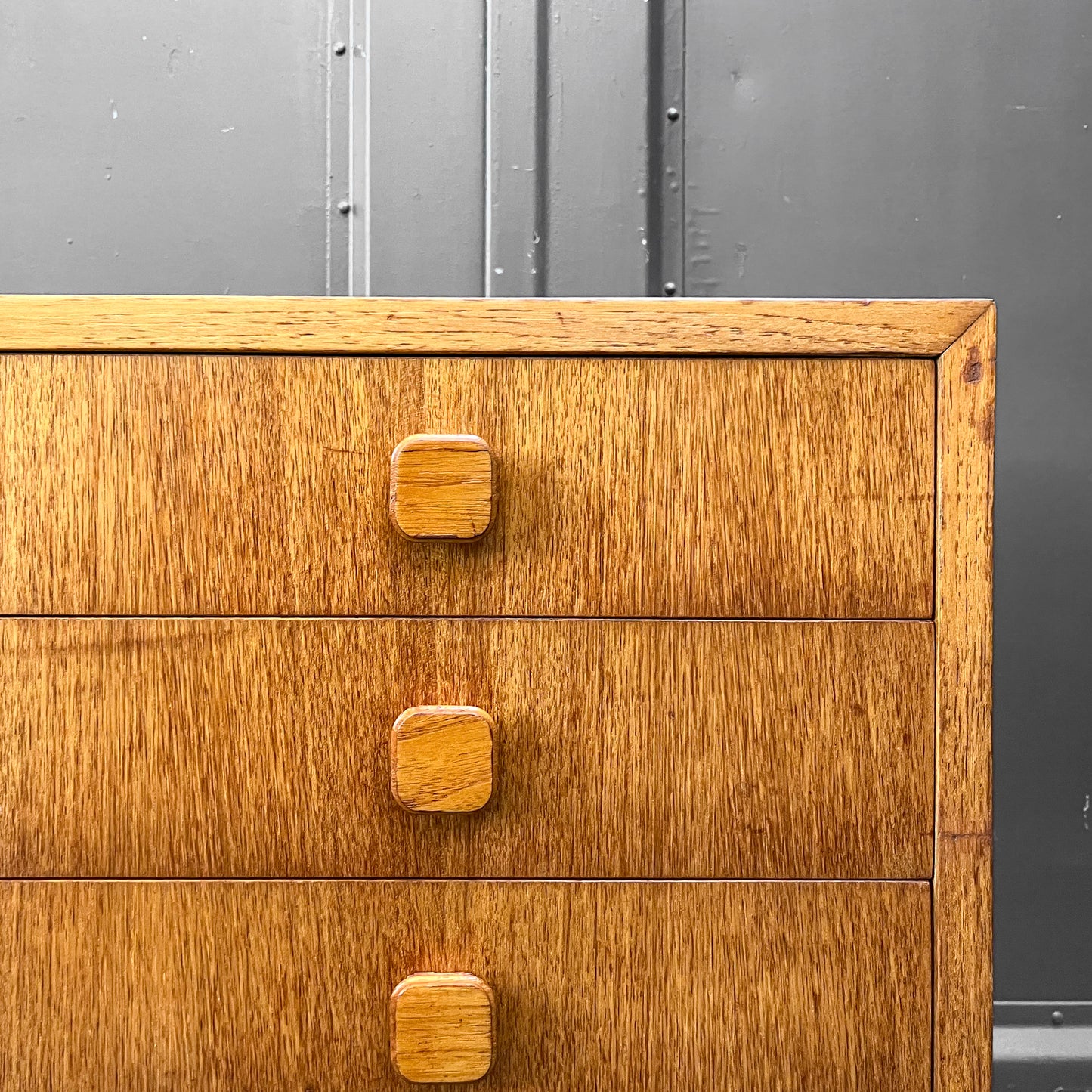 teak regalschrank, 1960er jahre, 115cm