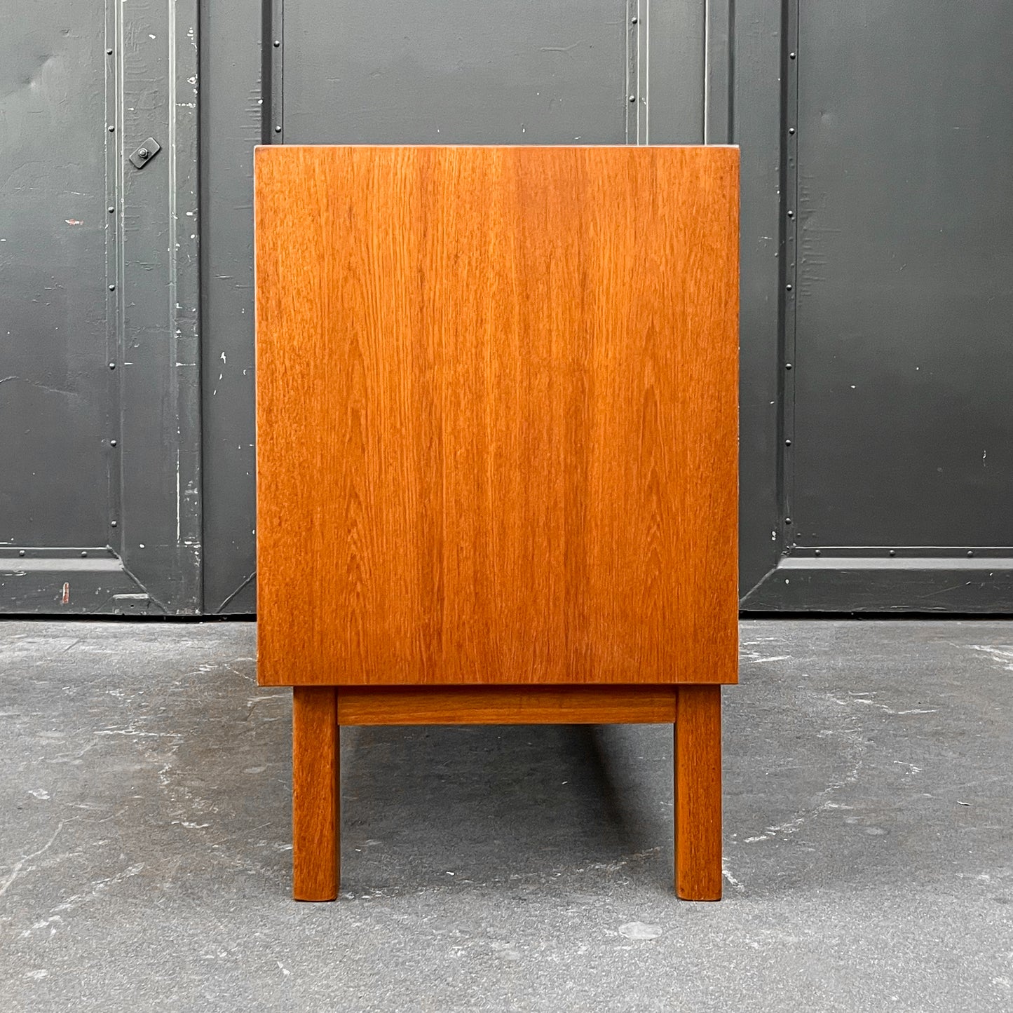 teak regalschrank, 1960er jahre, 115cm