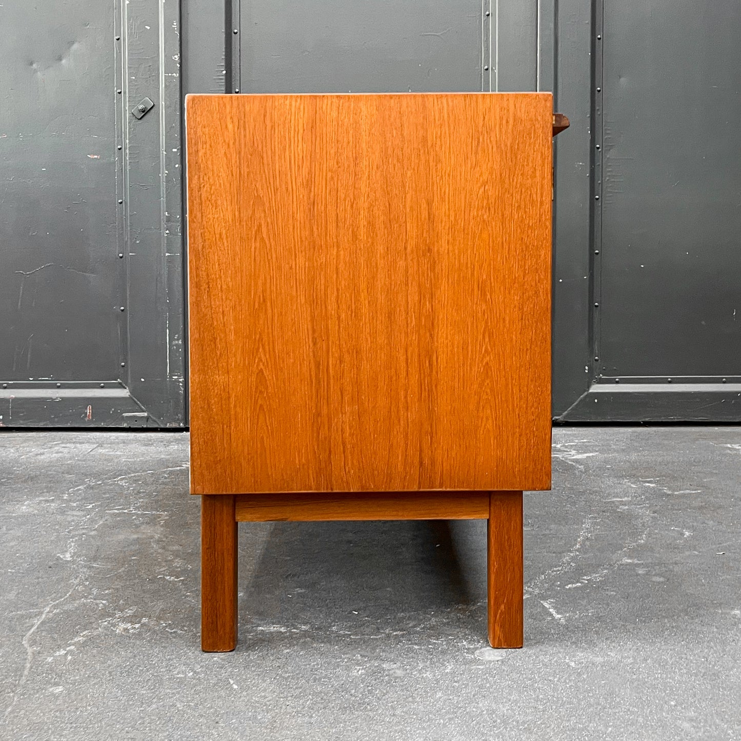 teak regalschrank, 1960er jahre, 115cm
