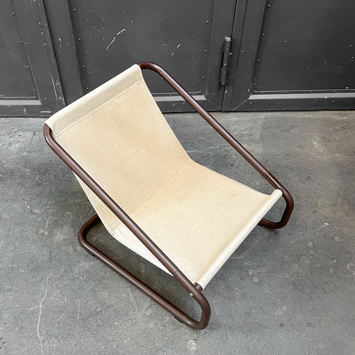 paar ikea loungesessel, 1970er jahre